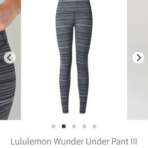 Lulu lemon wonder under leggings